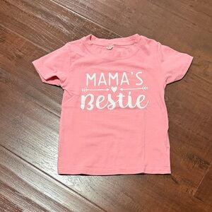 Pink Kids Shirt - Mama's Bestie